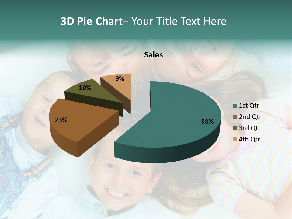 Parent Lying Big PowerPoint Template