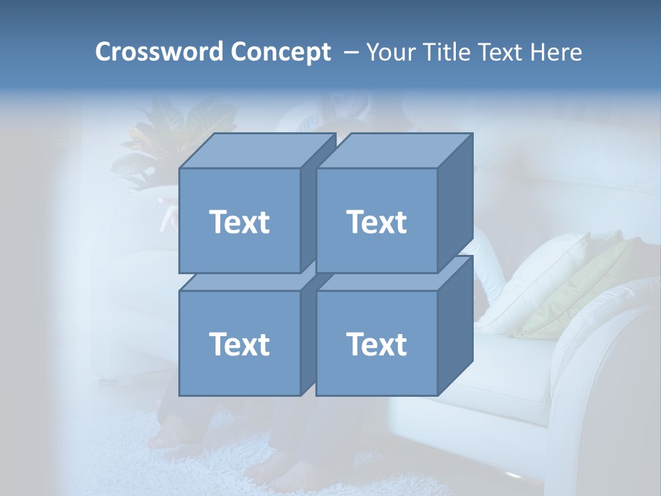 Resting Girls Daughter PowerPoint Template