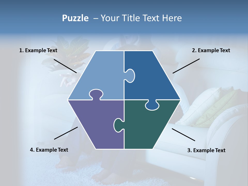 Resting Girls Daughter PowerPoint Template