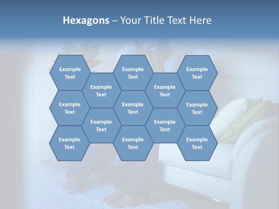 Resting Girls Daughter PowerPoint Template