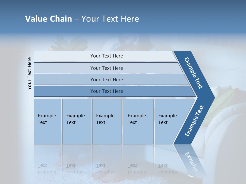 Resting Girls Daughter PowerPoint Template