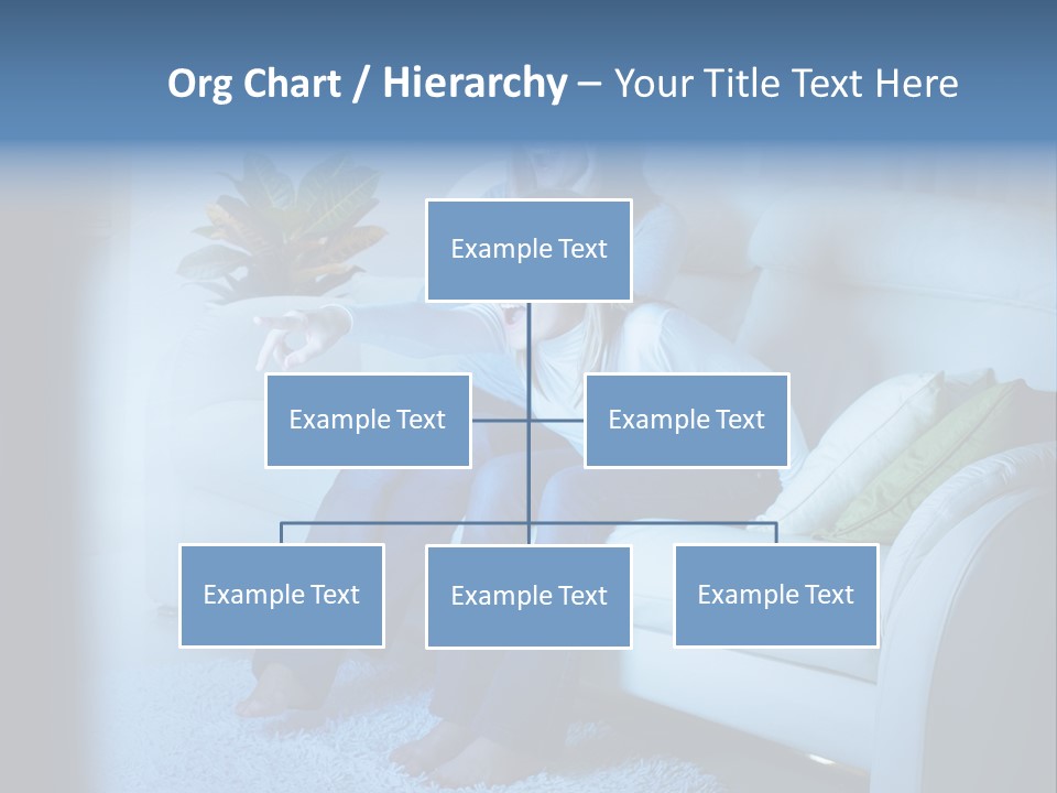 Resting Girls Daughter PowerPoint Template