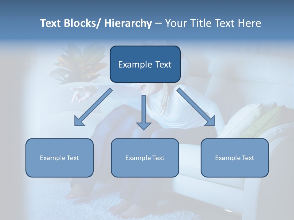 Resting Girls Daughter PowerPoint Template