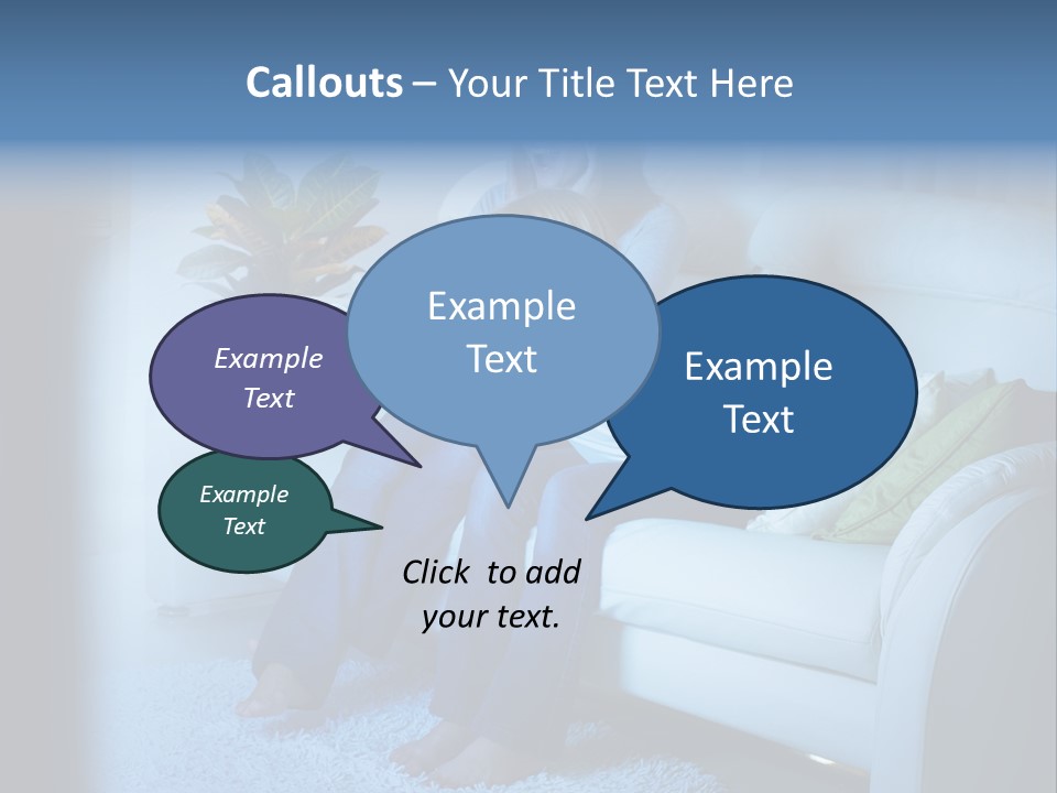 Resting Girls Daughter PowerPoint Template