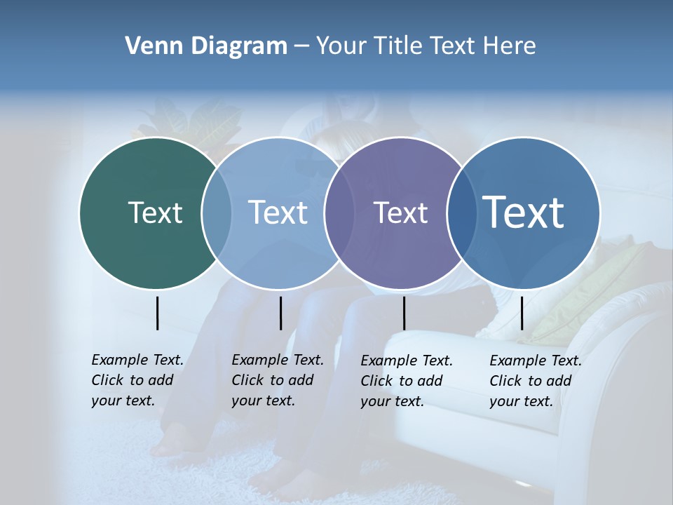 Resting Girls Daughter PowerPoint Template