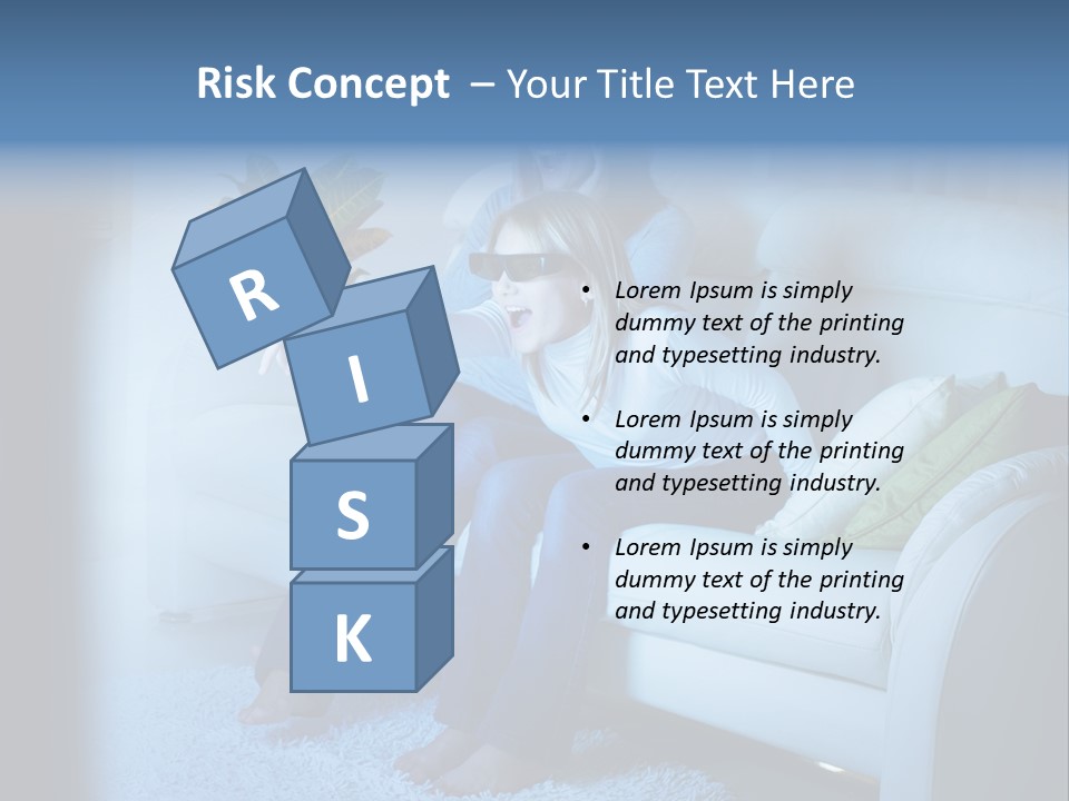 Resting Girls Daughter PowerPoint Template