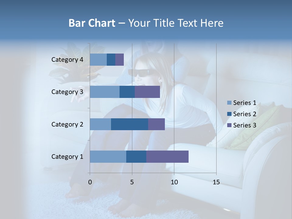 Resting Girls Daughter PowerPoint Template