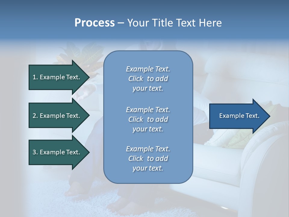 Resting Girls Daughter PowerPoint Template
