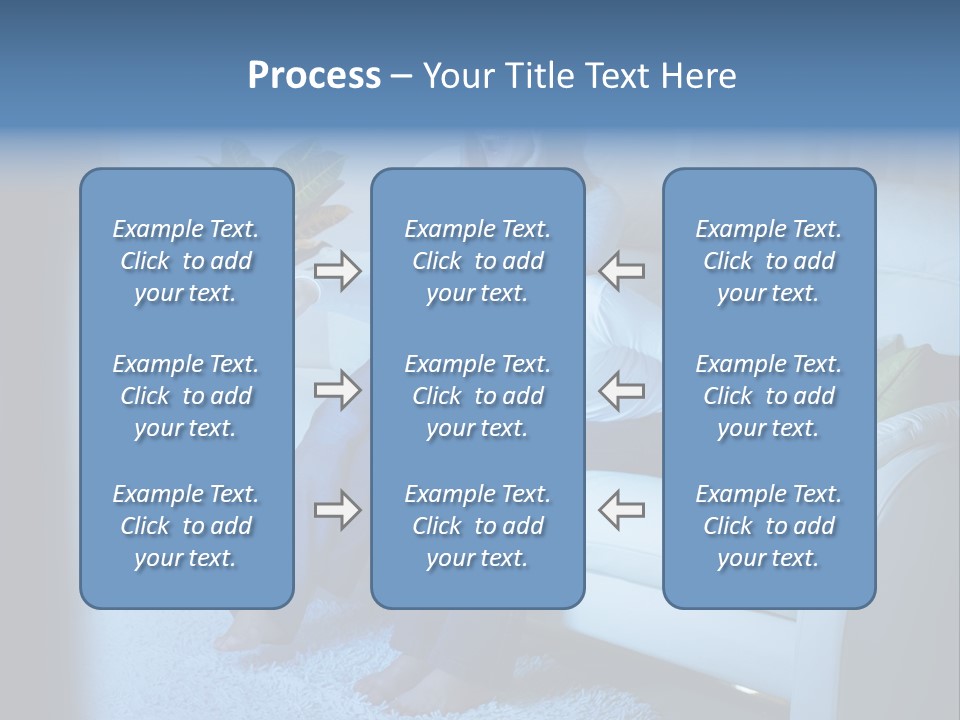 Resting Girls Daughter PowerPoint Template