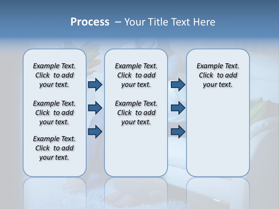 Resting Girls Daughter PowerPoint Template