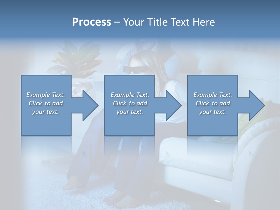 Resting Girls Daughter PowerPoint Template