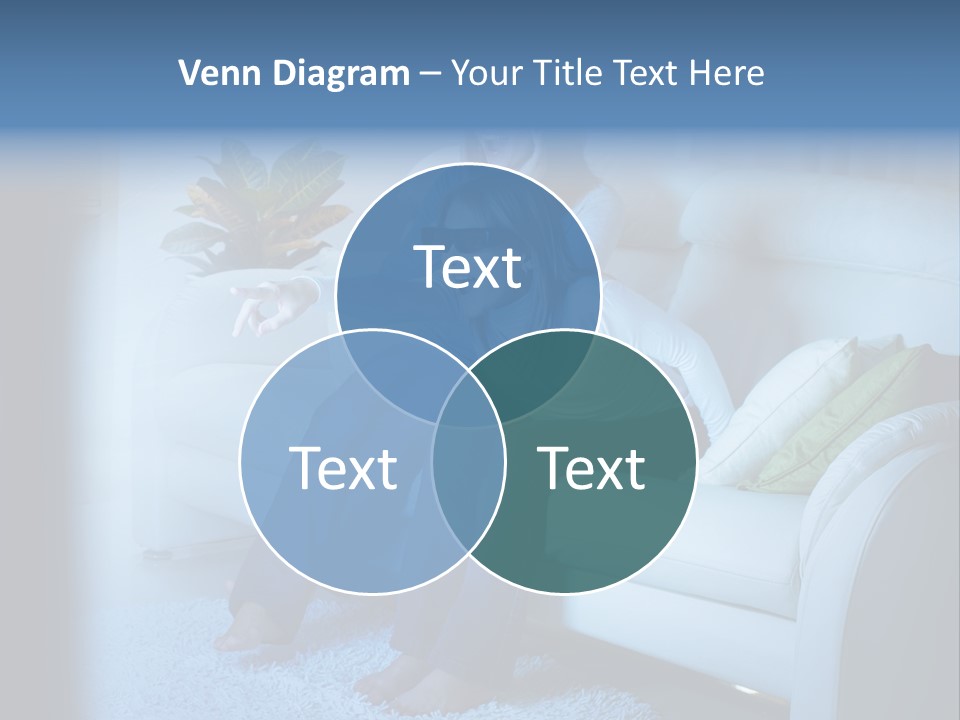 Resting Girls Daughter PowerPoint Template