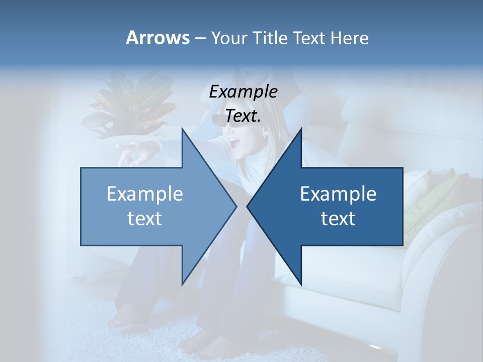 Resting Girls Daughter PowerPoint Template