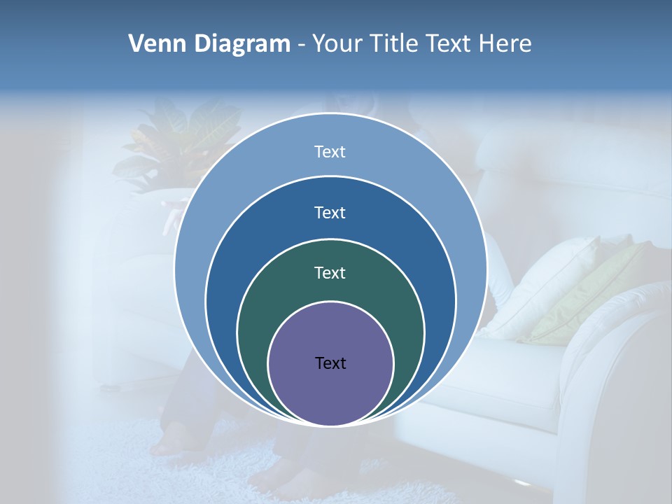 Resting Girls Daughter PowerPoint Template