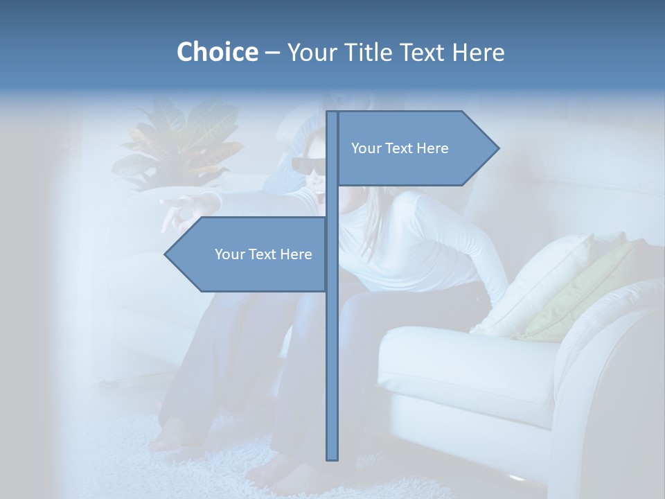 Resting Girls Daughter PowerPoint Template