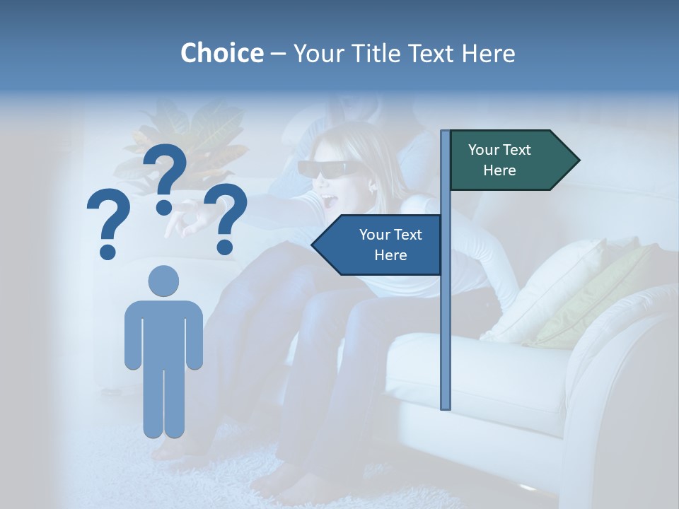 Resting Girls Daughter PowerPoint Template