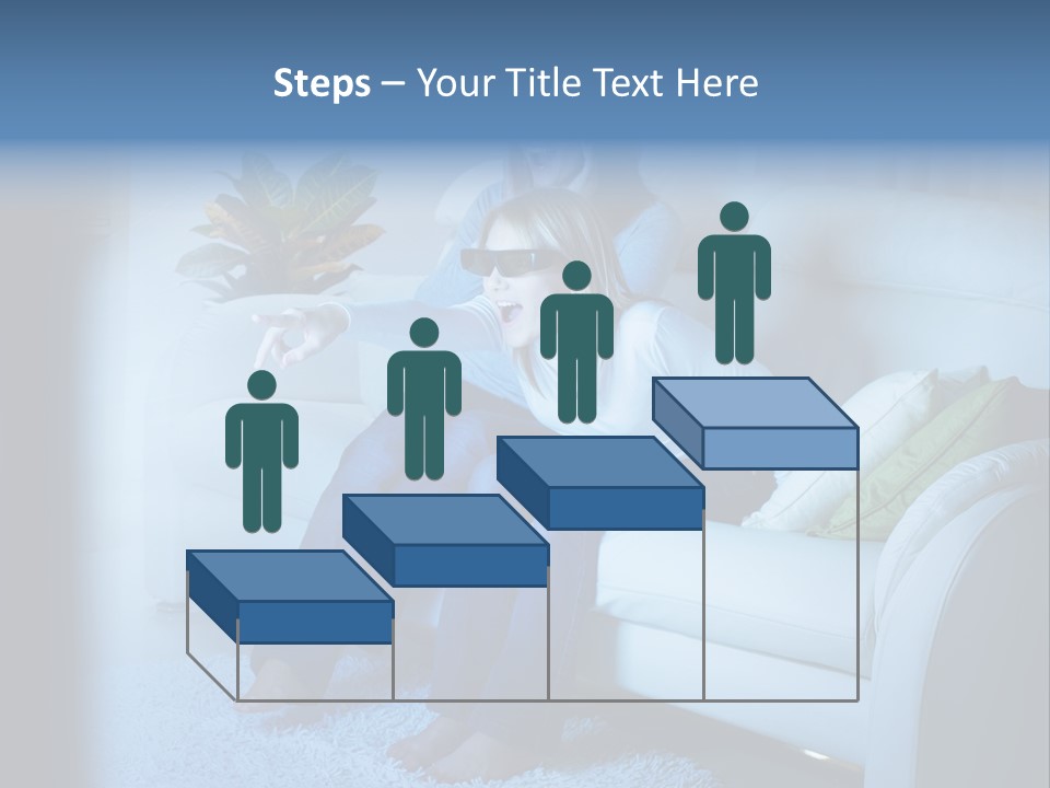 Resting Girls Daughter PowerPoint Template