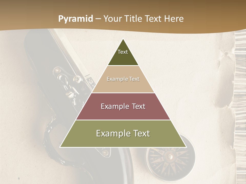 Hiking Old Topography PowerPoint Template