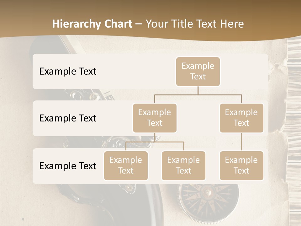 Hiking Old Topography PowerPoint Template