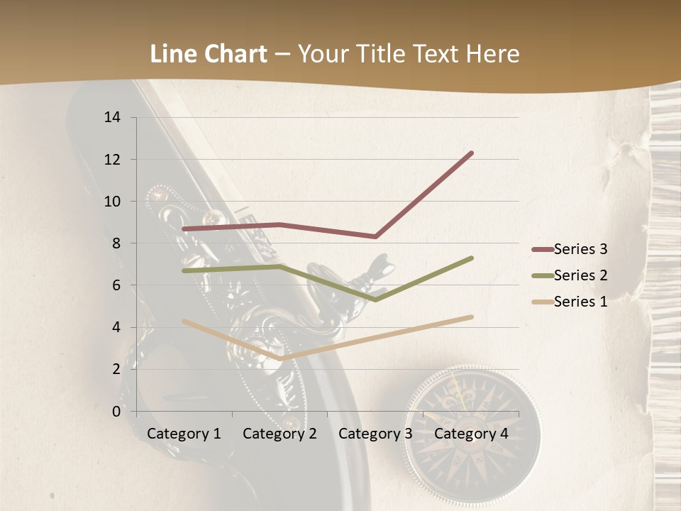 Hiking Old Topography PowerPoint Template