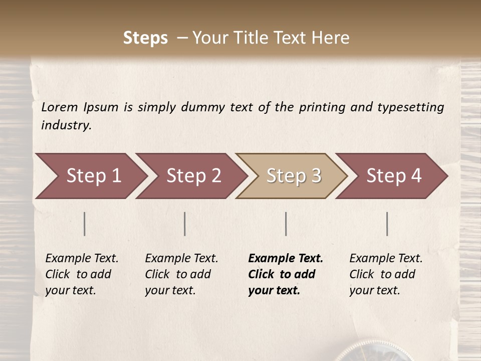 Lost Guidance Retro PowerPoint Template