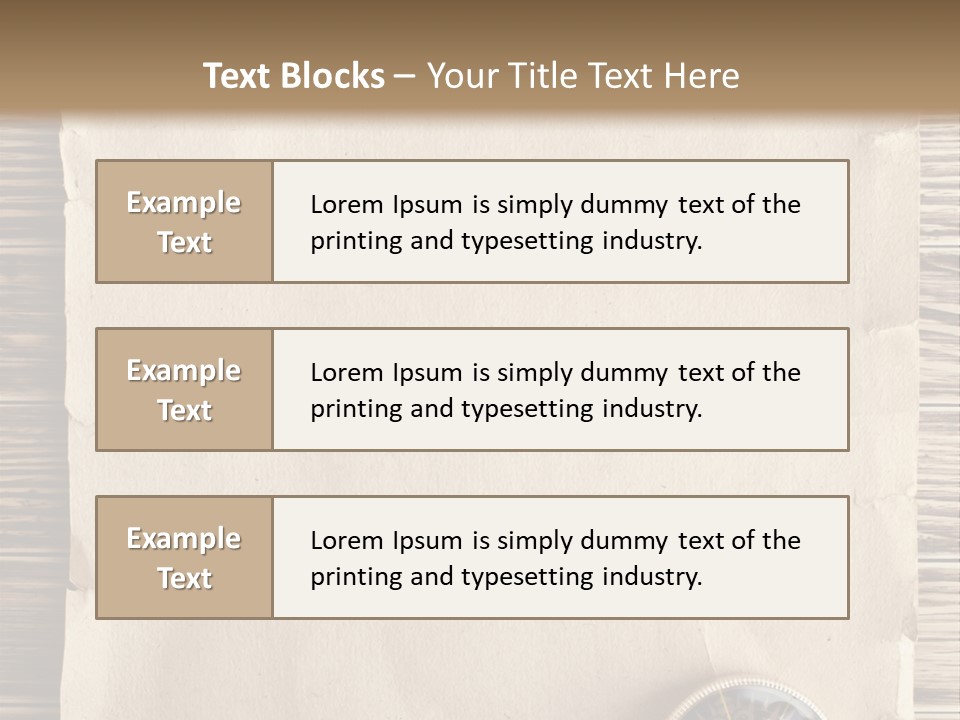 Lost Guidance Retro PowerPoint Template