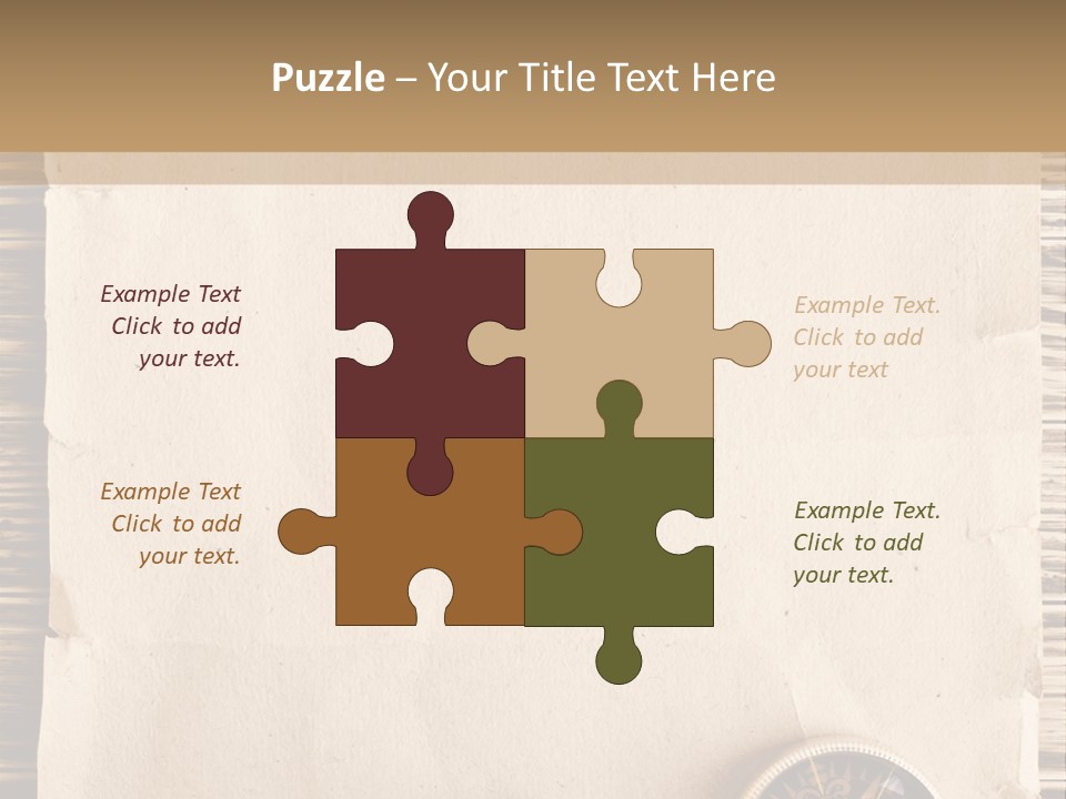 Antique Parchment Background PowerPoint Template