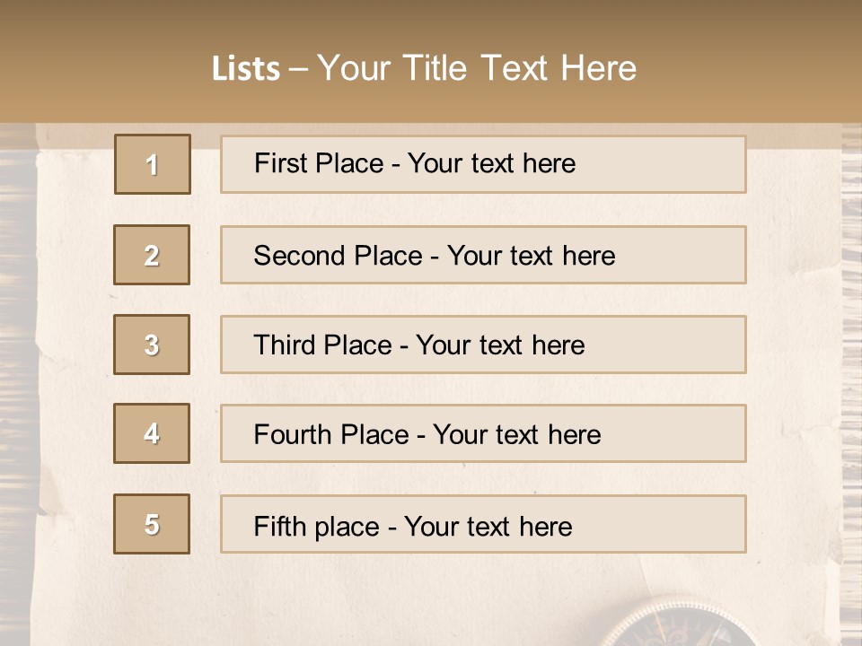 Antique Parchment Background PowerPoint Template
