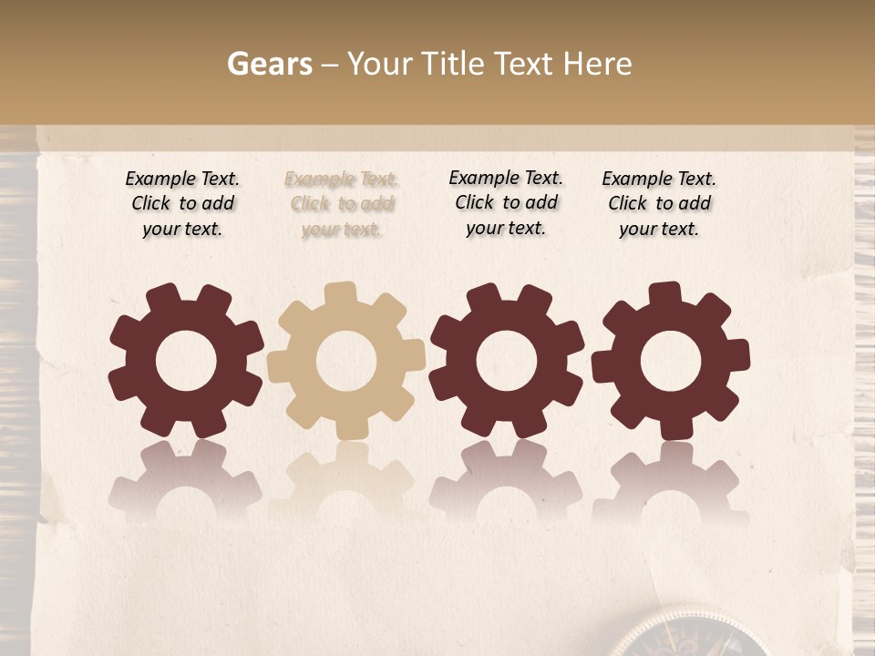 Antique Parchment Background PowerPoint Template