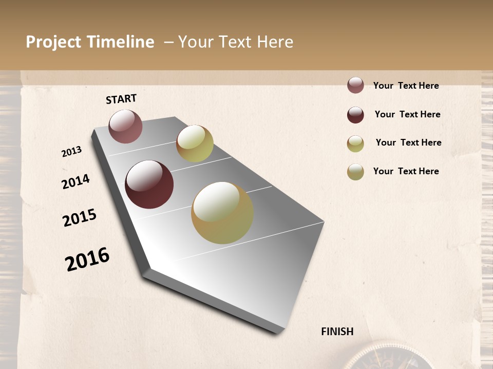 Antique Parchment Background PowerPoint Template