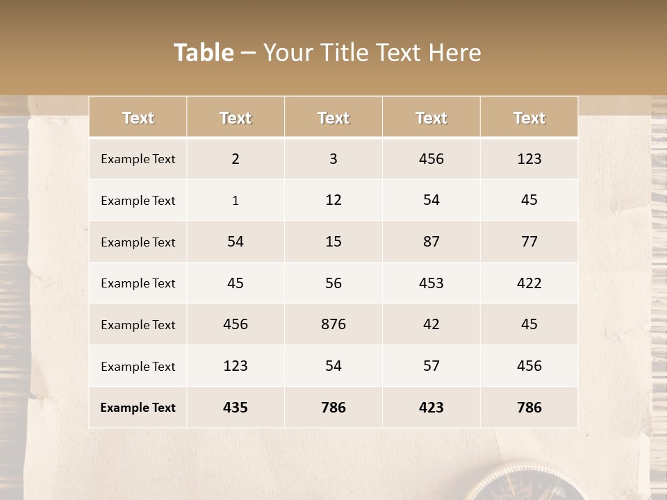 Antique Parchment Background PowerPoint Template