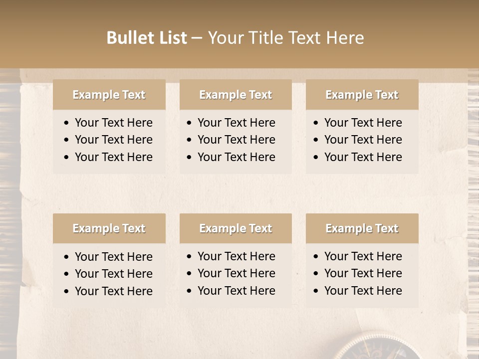 Antique Parchment Background PowerPoint Template