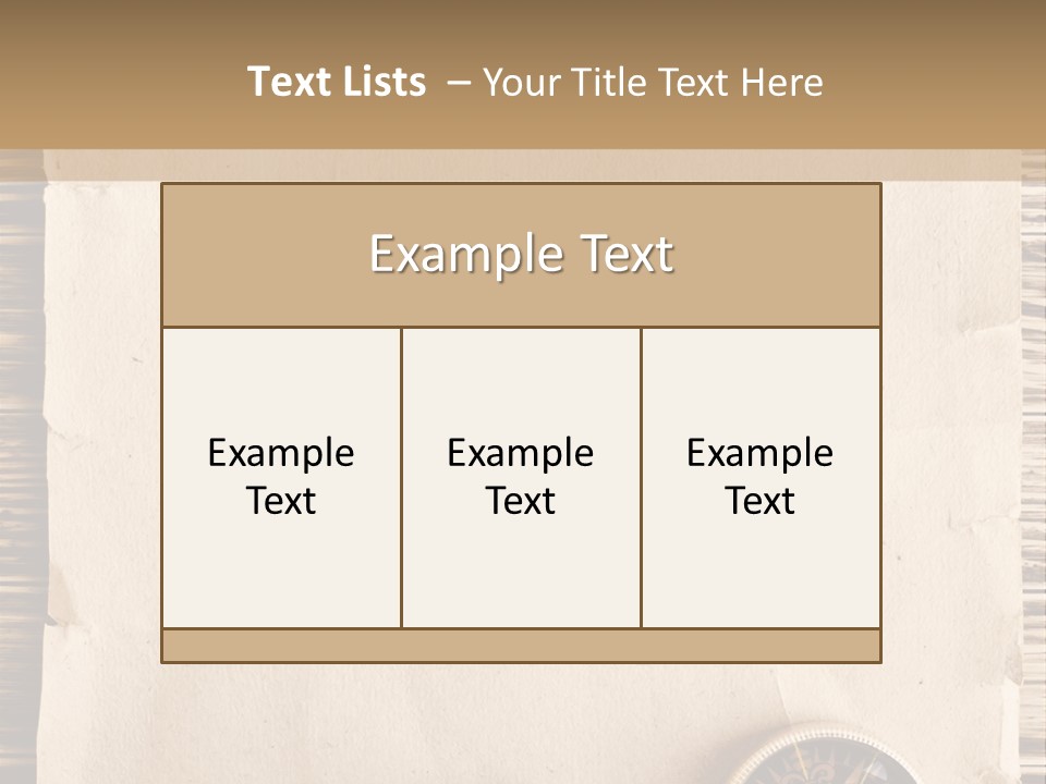 Antique Parchment Background PowerPoint Template