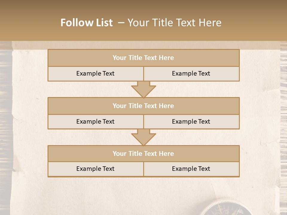 Antique Parchment Background PowerPoint Template