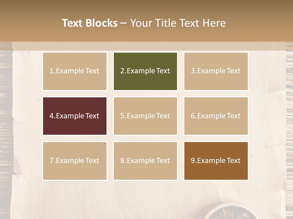 Antique Parchment Background PowerPoint Template