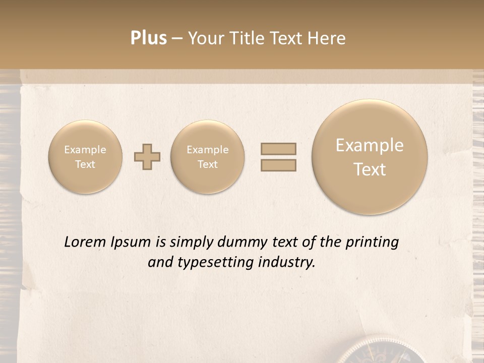 Antique Parchment Background PowerPoint Template