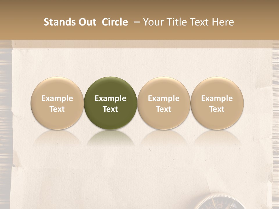 Antique Parchment Background PowerPoint Template