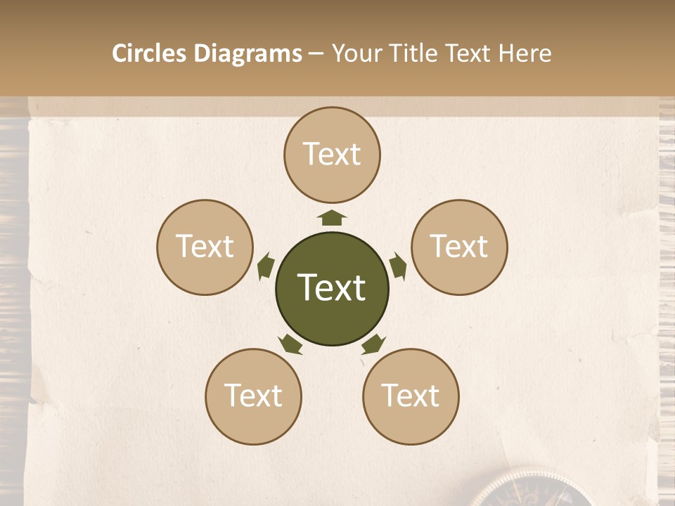 Antique Parchment Background PowerPoint Template