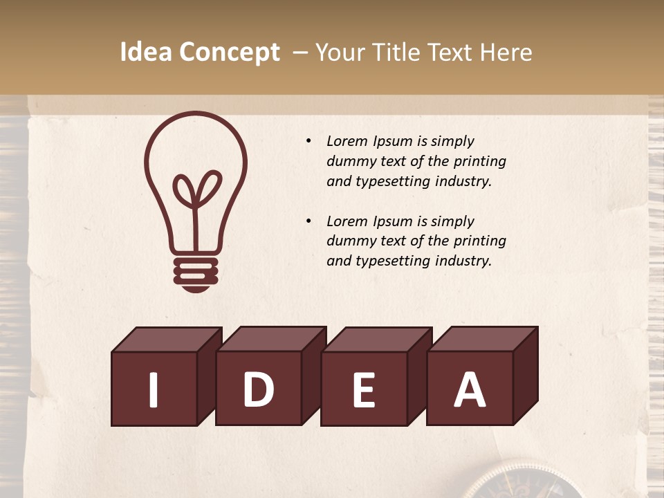 Antique Parchment Background PowerPoint Template