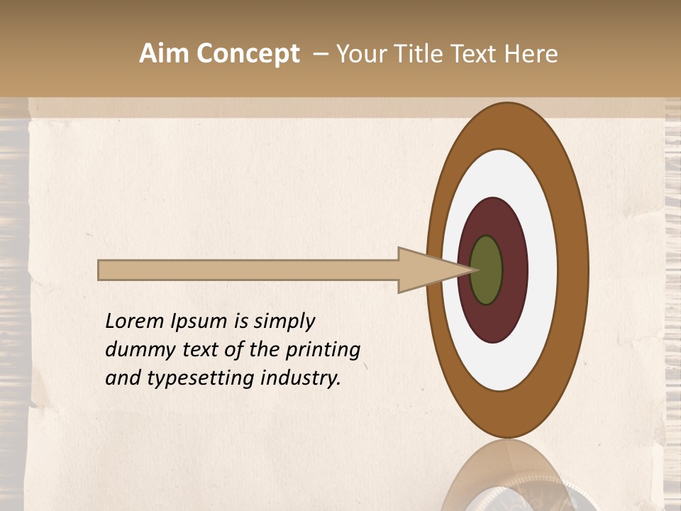 Antique Parchment Background PowerPoint Template