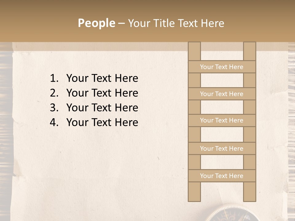 Antique Parchment Background PowerPoint Template