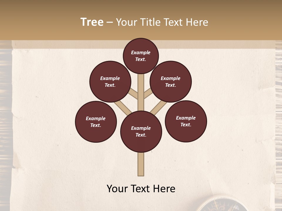 Antique Parchment Background PowerPoint Template