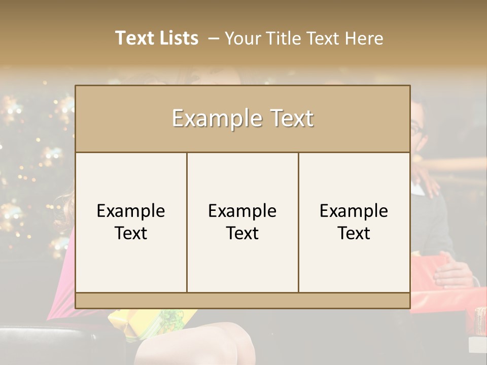 Male Group Smiling PowerPoint Template