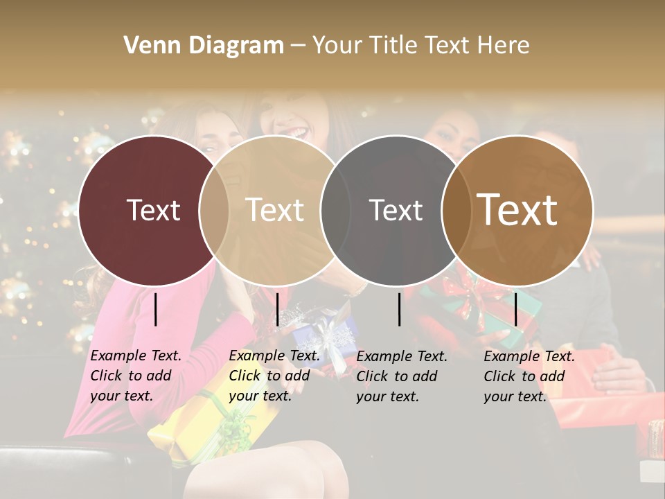 Male Group Smiling PowerPoint Template