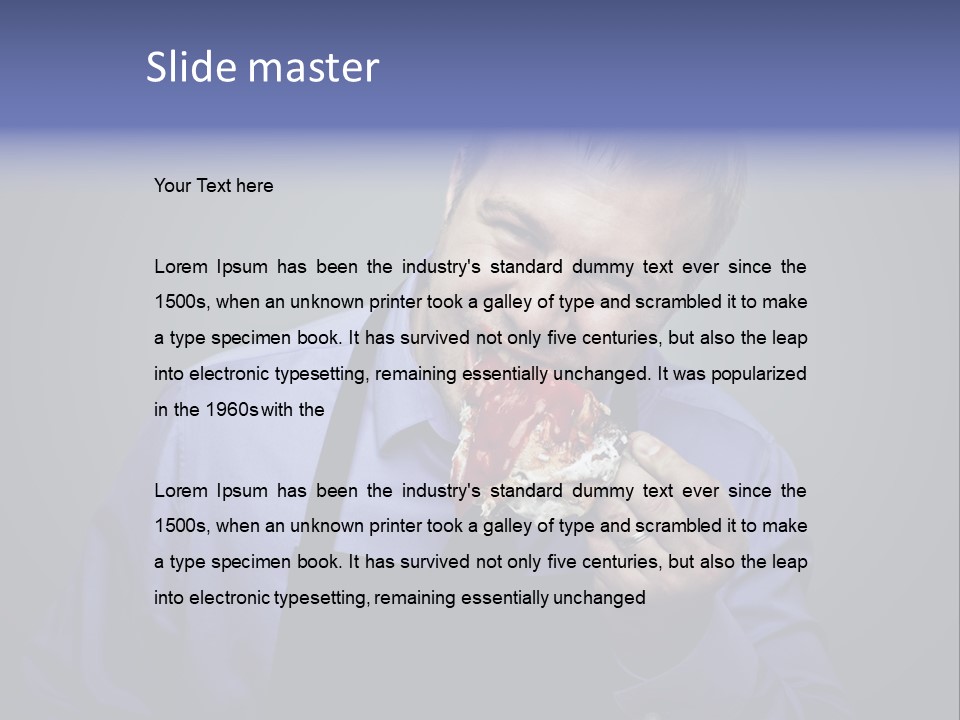 Snack Young Mad PowerPoint Template