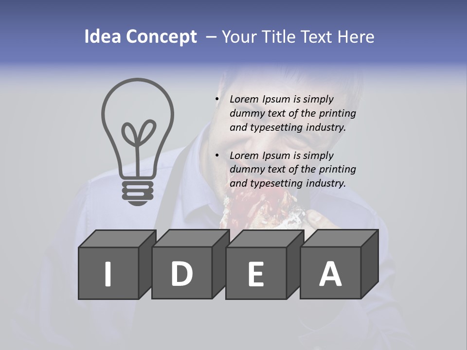 Snack Young Mad PowerPoint Template