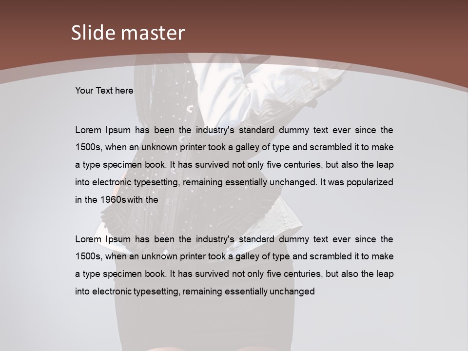 Li Ten Humor Room PowerPoint Template