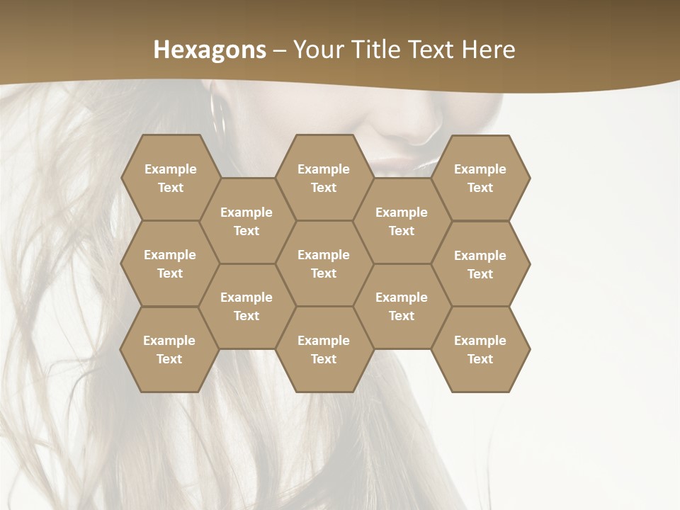 Background Caucasian Clean PowerPoint Template