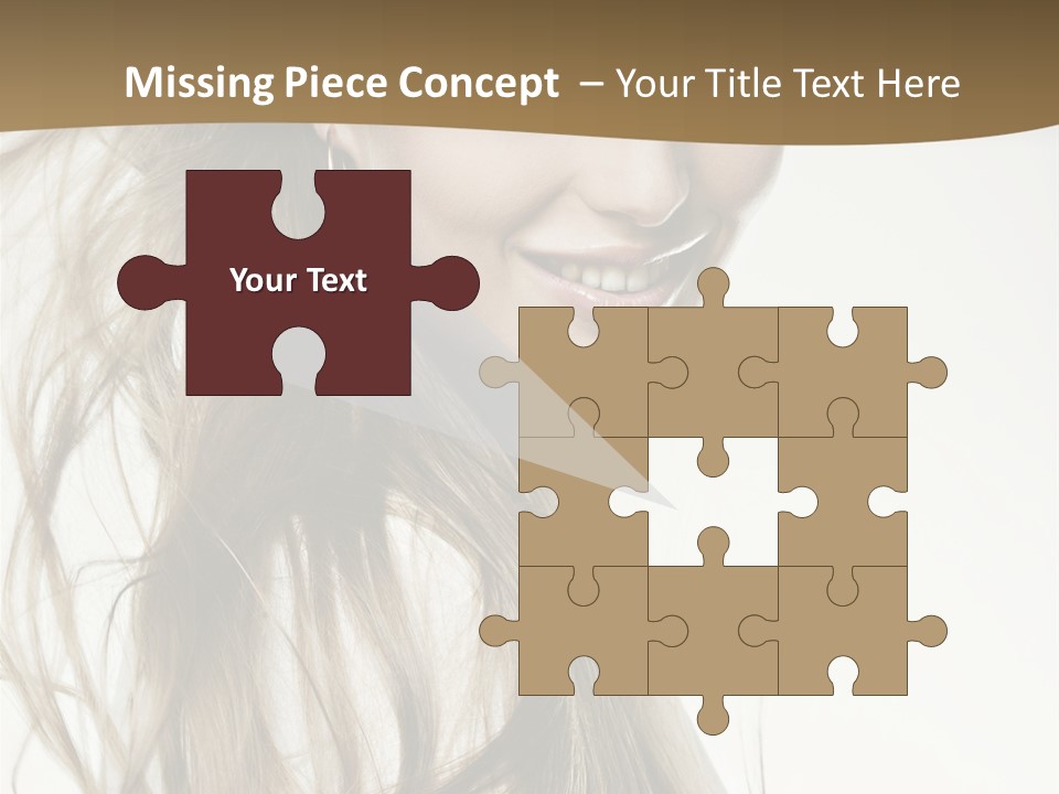 Background Caucasian Clean PowerPoint Template