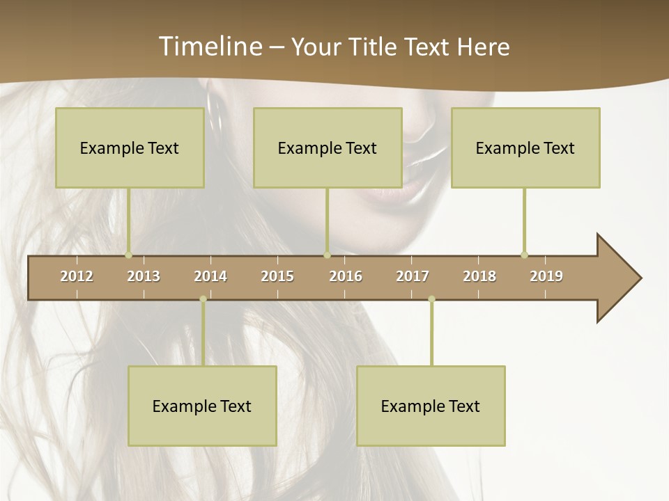 Background Caucasian Clean PowerPoint Template